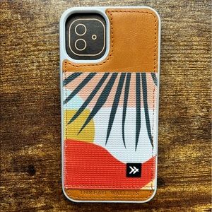 New Thread Wallet Phone Case for iPhone 12 Mini Sandhill Style